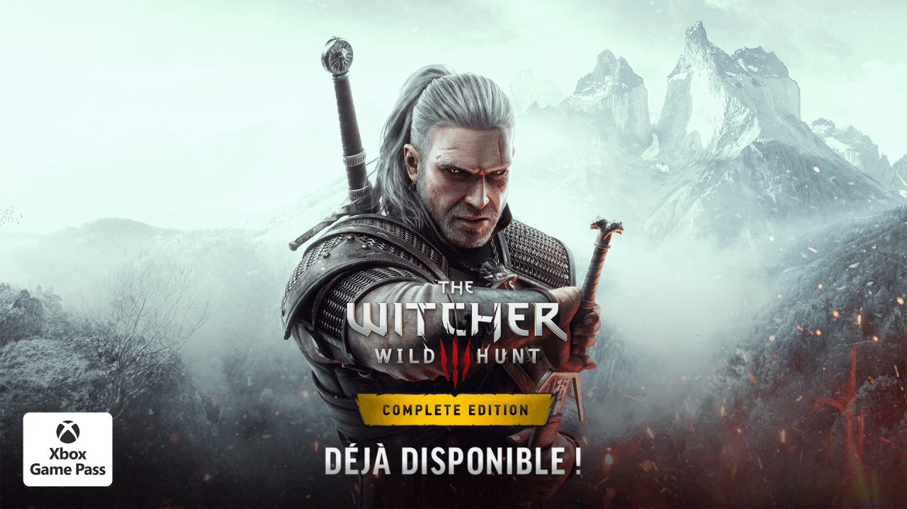 The Witcher 3: Wild Hunt - Édition complète disponible sur Xbox Game Pass !