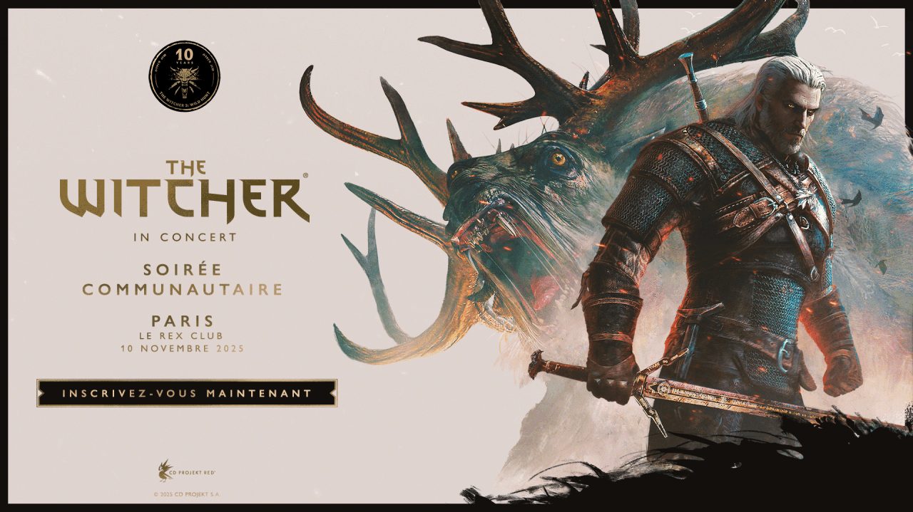 The Witcher en Concert - Soirée Communautaire - Paris 