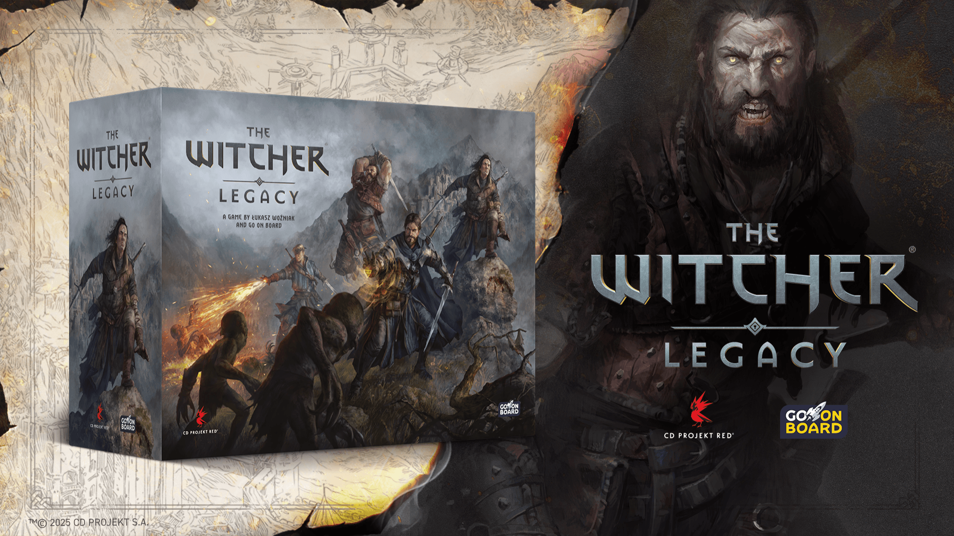 The Witcher: Legacy board game announced!